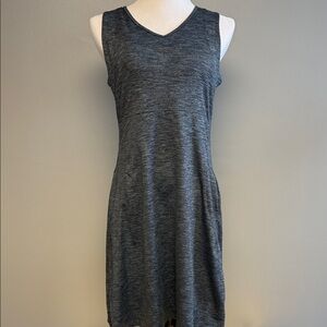 Mondetta Gray Sleeveless Athletic Dress Size M Stretch